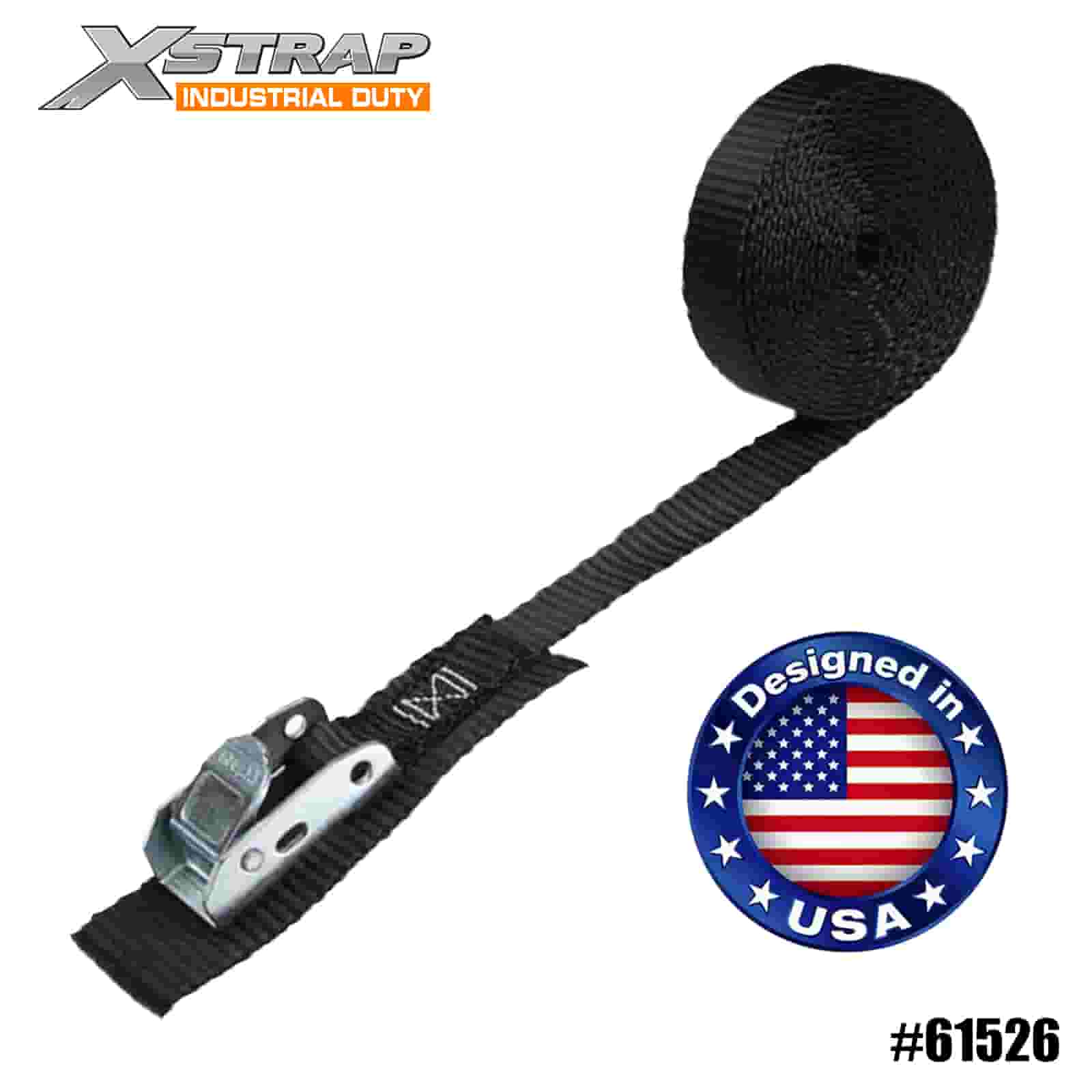 Xstrap 61526 1” x 6” Endless Cam Strap s Wear Pad 400lb SWL