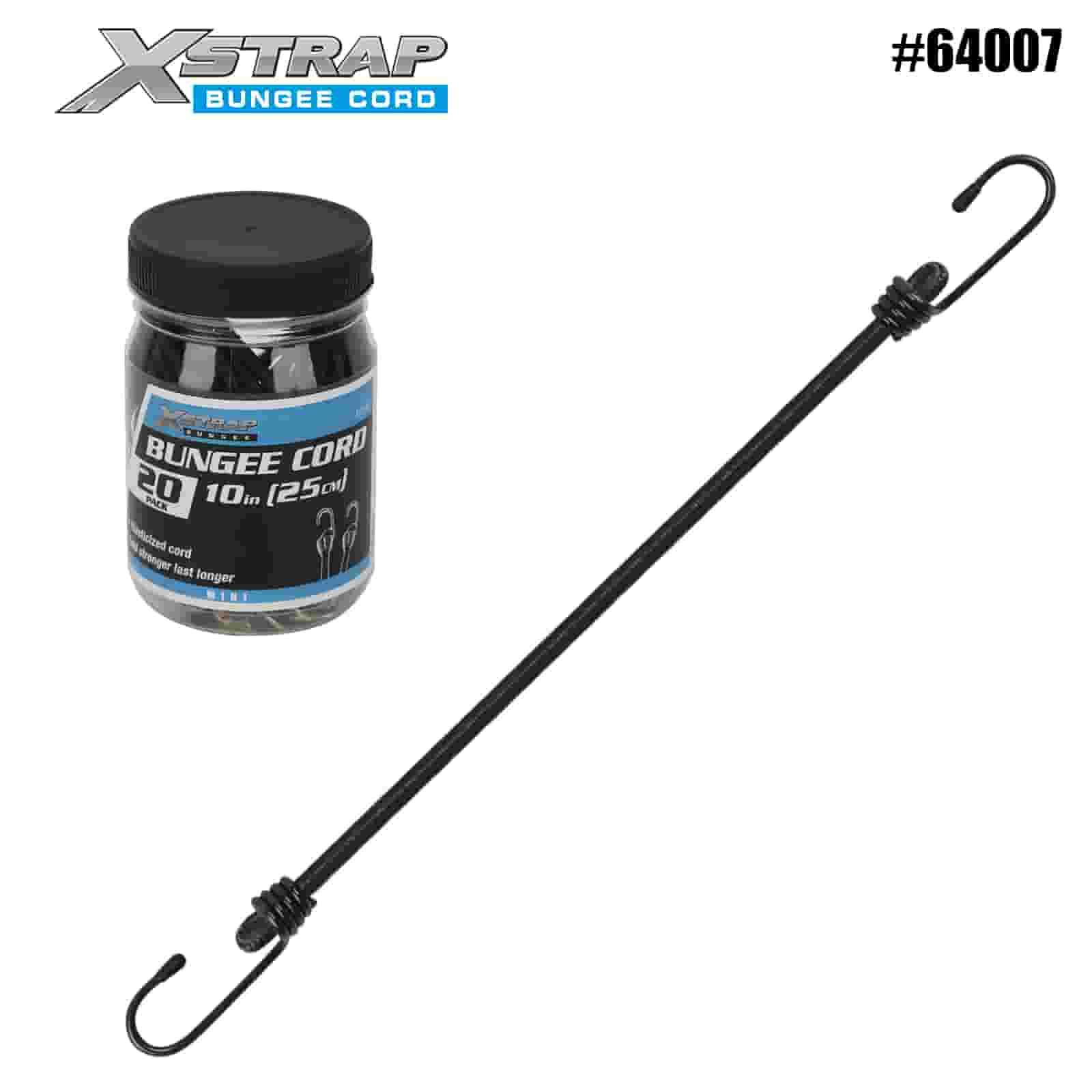 Xstrap 64007 20PK MINI Bungee kabely 4mm x 10